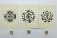 Image 2 of Original art card - b/w