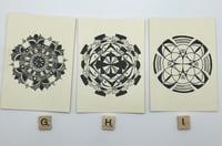 Image 3 of Original art card - b/w