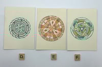 Image 2 of Original art cards- colour
