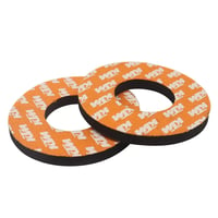 KTM orange Mx dirt bike grip donuts