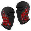 SKY MASK RED FLAMES