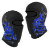 SKY MASK BLUE FLAMES