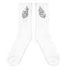 WHITE SOCKS FLAMES