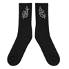 BLACK SOCKS FLAMES