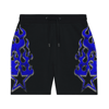 SHORTS BLUE FLAMES