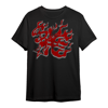 T-SHIRT RED FLAMES