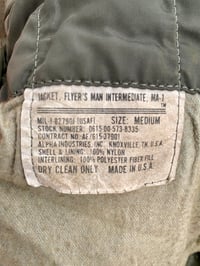 Image 5 of USAF MA-1 PUKIN' DOGS FLYING JACKET