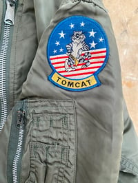 Image 4 of USAF MA-1 PUKIN' DOGS FLYING JACKET