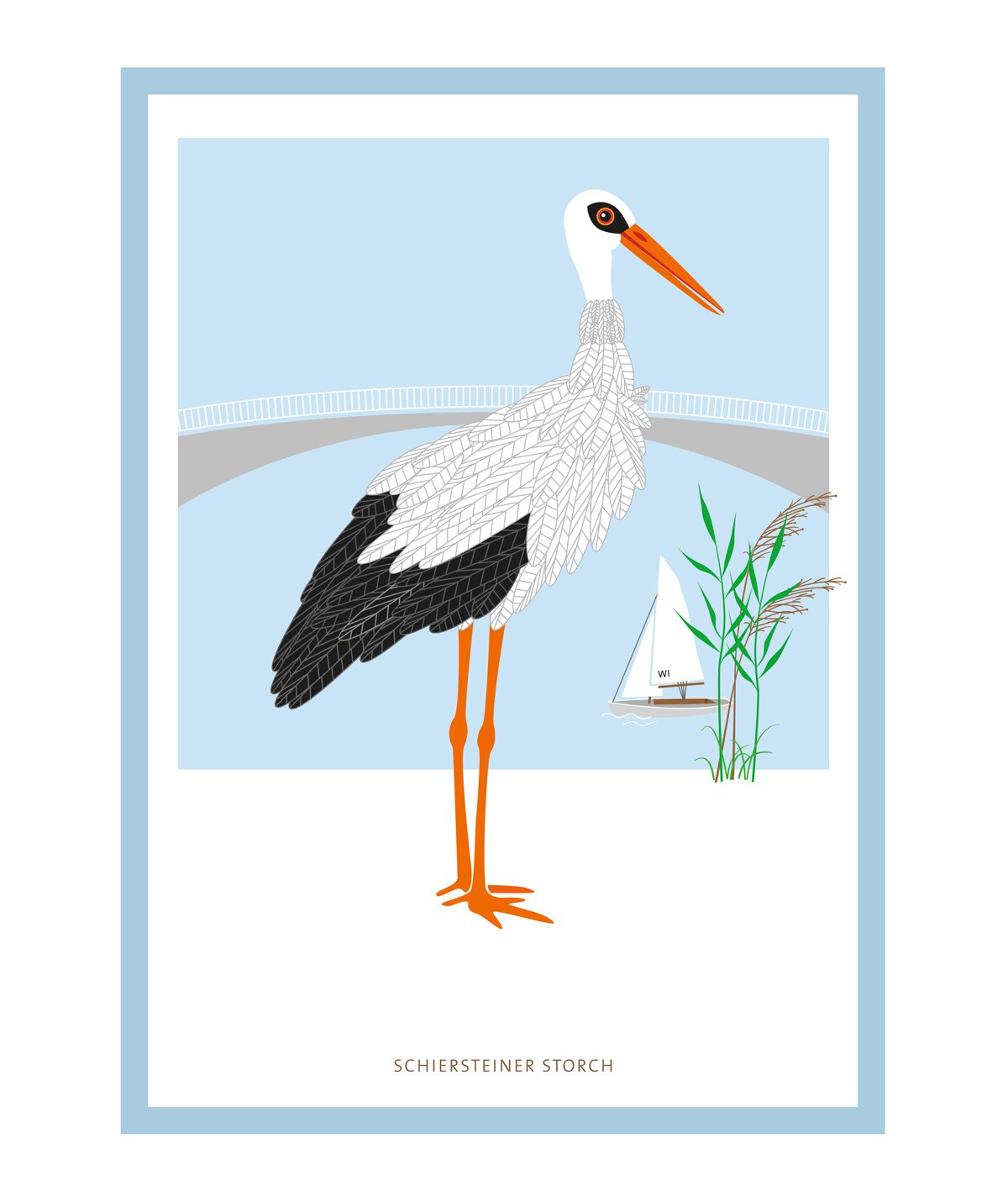 Image of Print: Schiersteiner Storch