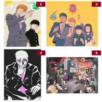 Image 2 of Mob Psycho 100 Prints