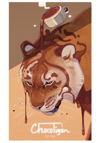 Image 1 of Choco Tiger Print