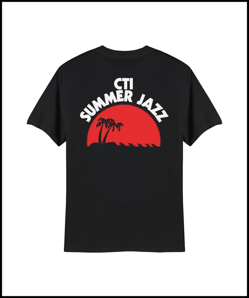 Image of "CTI Summer Jazz" t-shirt (black)