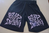 Image 1 of Collection 6 | LE. 12 | Flip Till Death Mosh Shorts (4 Colours)