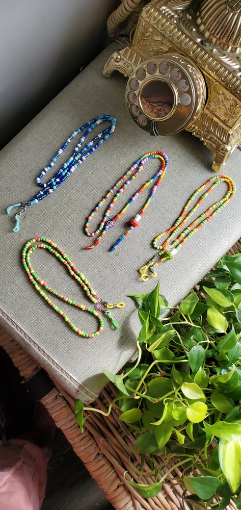 Image of Colorful π Glasses straps