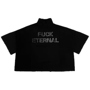 BLACK “**** ETERNAL” T-SHIRT