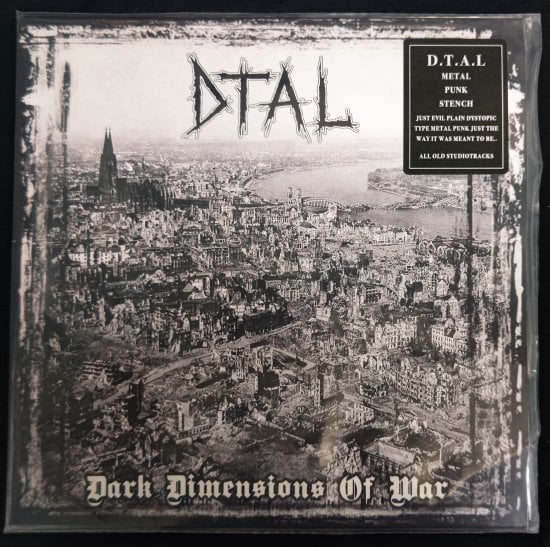 Image of D.T.A.L. "Dark dimensions of war" LP