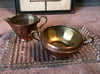 Manning Bowman Copper Creamer & Sugar Bowl