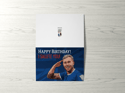 Birthday Card for Rangers Fans | Arfield I Salute You 
