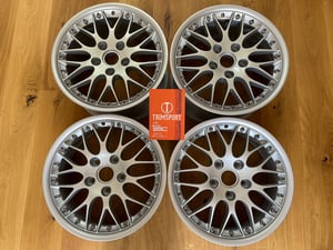 Image of Genuine Porsche 986 BBS Classic II 2-piece Split Rim 18" 5x130 Alloy Wheels REFURBISHED