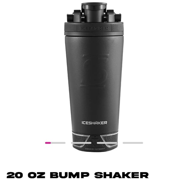 Shaker Speaker for Iced Given’s Coffee 