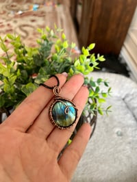 Image 2 of Flashy Labradorite Pendant ✨