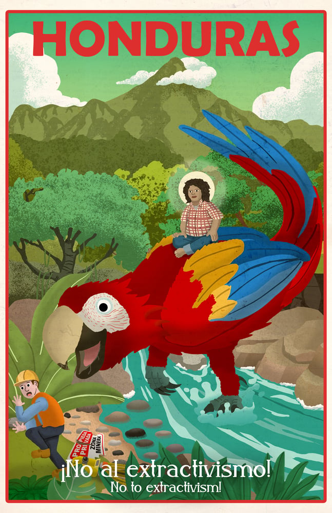 Image of Honduras Tourism Poster