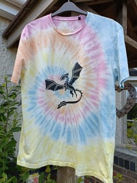 Dragon on icecream rainbow spiral XL/20/22