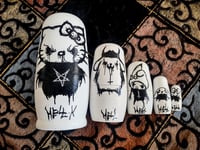 Image 1 of Hell Kitty Russian dolls