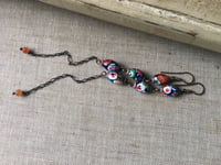 Image 4 of Vintage Millefiori earrings n1