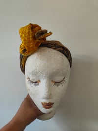 Image 3 of Wire Headband  -reversible yellow