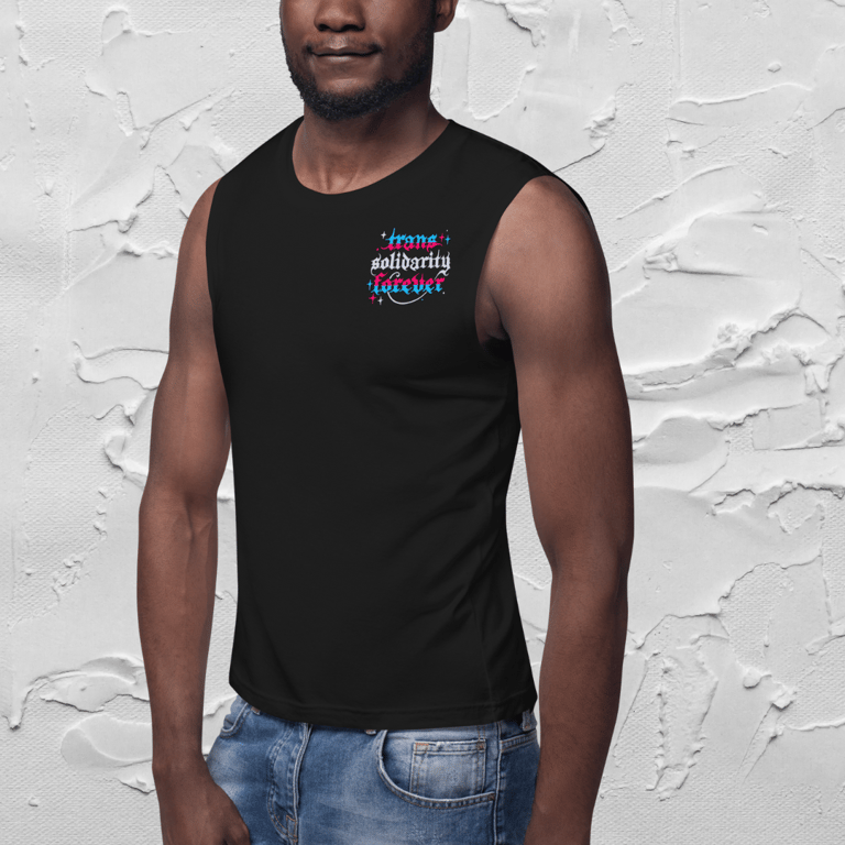 Trans Solidarity Forever Double Printed Unisex Tank
