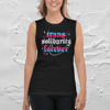 Trans Solidarity Forever Calligraphy Unisex Tank
