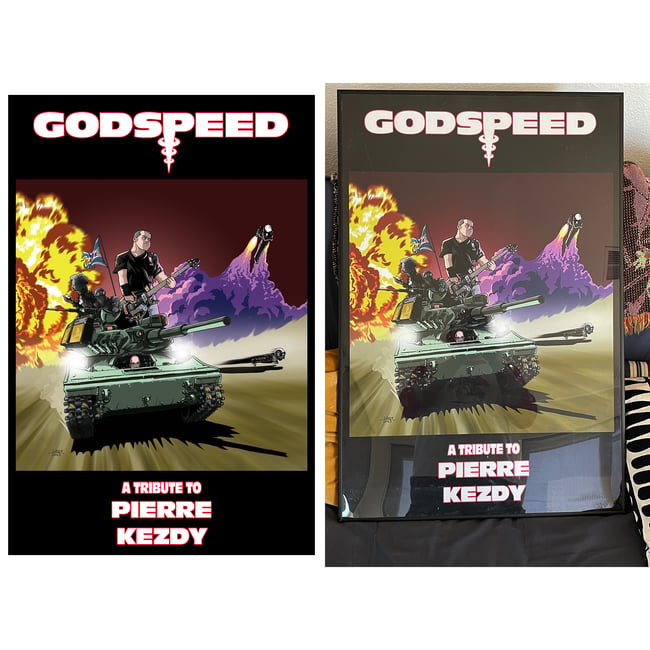 Godspeed poster | Big Minnow Records