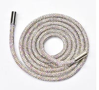 Rhinestone Drawstring 