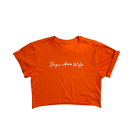 Orange Crop top