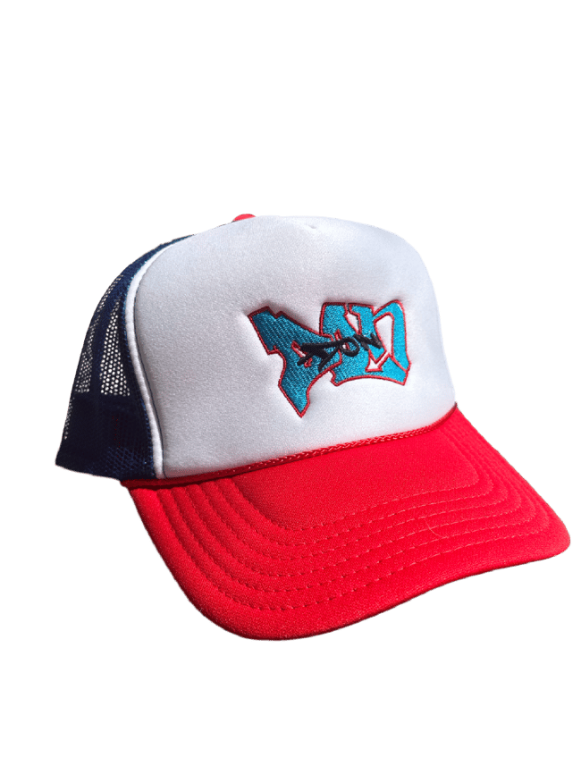 Graffiti trucker hat