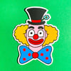 Creepy Clown Sticker