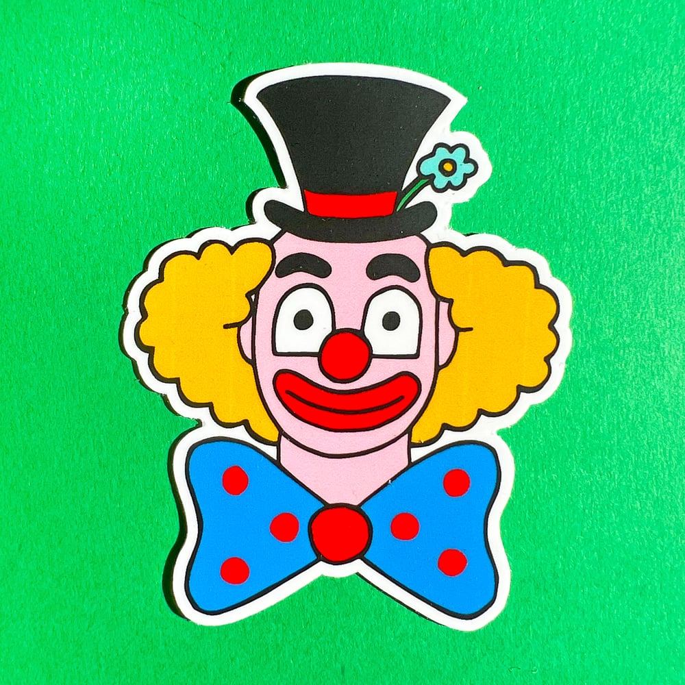 Creepy Clown Sticker