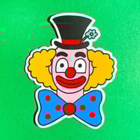 Image 1 of Creepy Clown Sticker