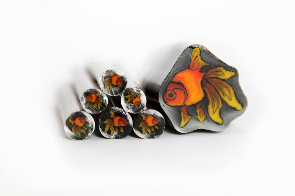 Image of 10 grams Goldfish Murrine