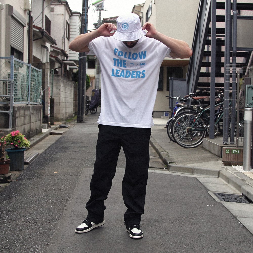 Image of FTL X MOTO-BUNKA - Follow The Leaders T-Shirt (White)