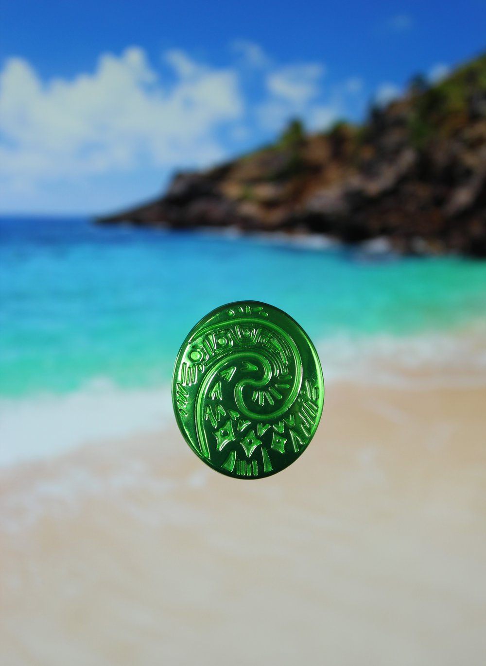 Image of The 💚 of Tefiti Glow Pin