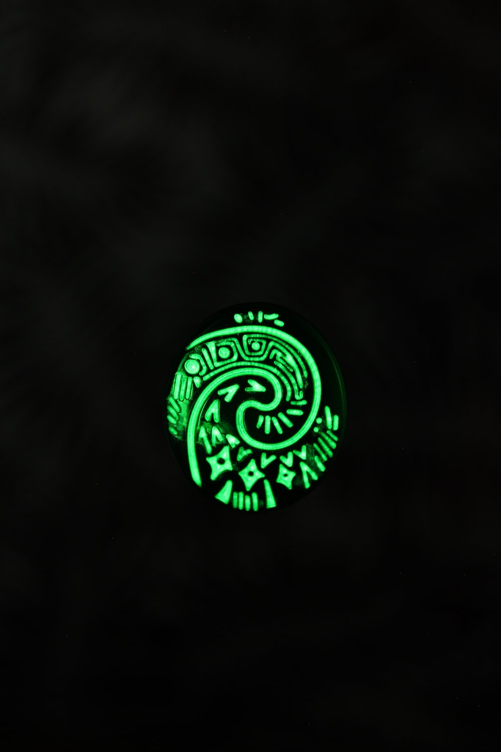 Image of The 💚 of Tefiti Glow Pin