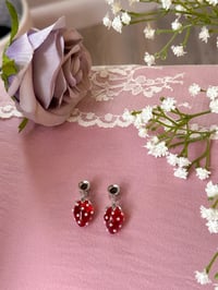 Image 1 of Red Strawberries (Silver)
