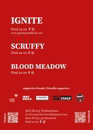 Image of IGNITE // supported by SCRUFFY & BLOOD MEADOW // 13.07.2023