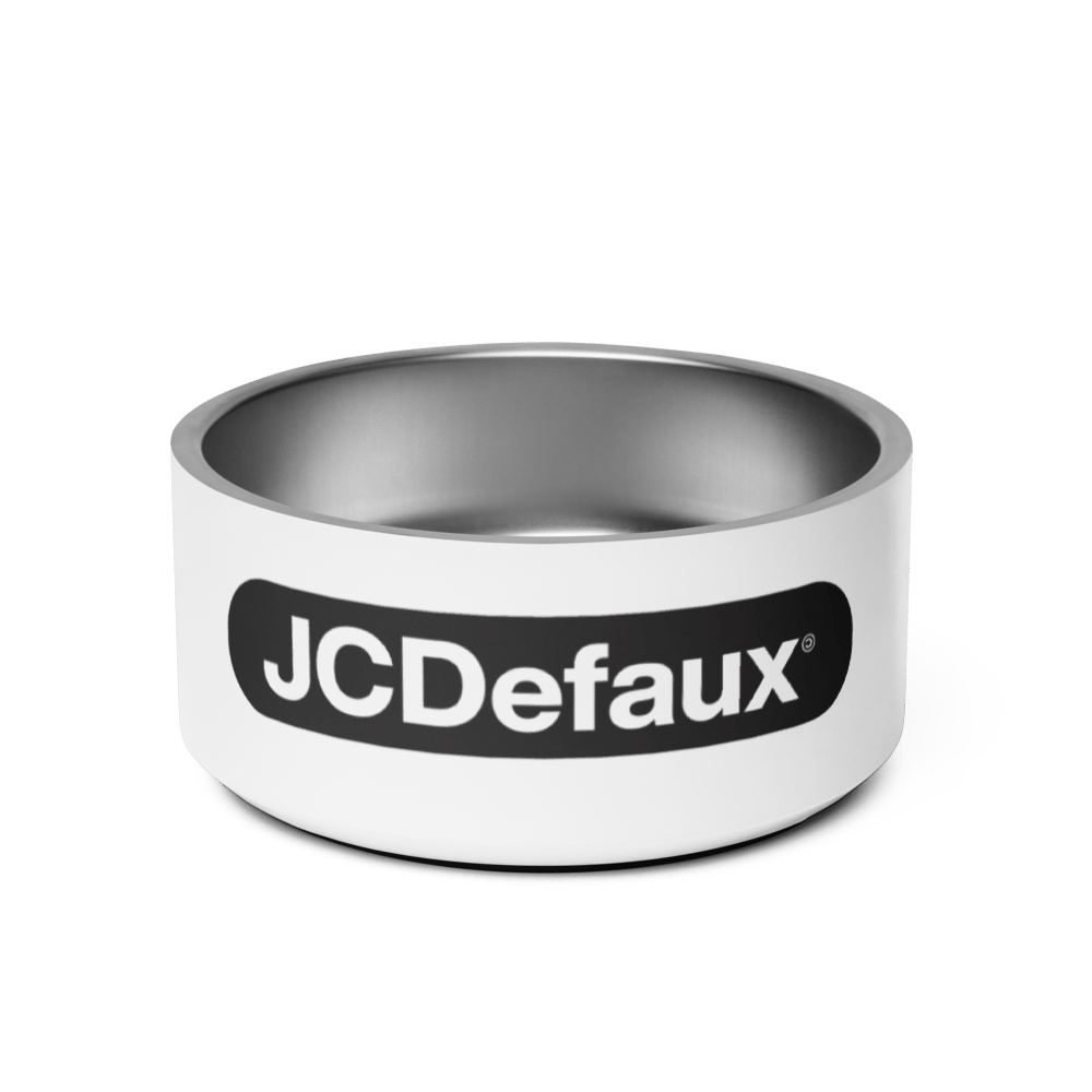 JCDefaux Dog Bowl