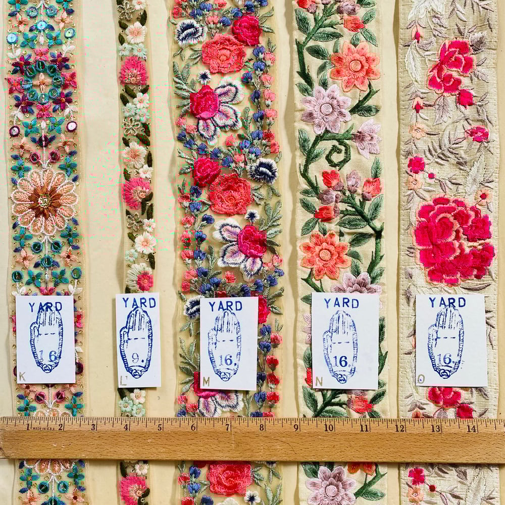 Image of Silk embroidered ribbon page 2