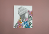 NYC EXHIBITION - SET OF THREE - Flower Canvas 