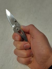 Image 4 of Folding Compact Knife with Back Clip