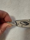 Folding Compact Knife with Back Clip